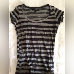 City Streets - Black and Grey top in size M